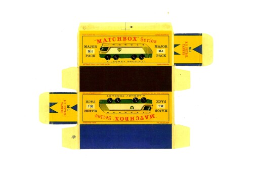 M 1 Matchbox Major M 1 Pack Series B.P. Autotanker 1961