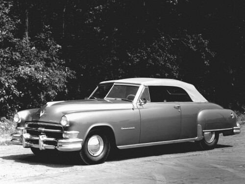 1951 Chrysler Imperial V 8 Convertible fvl BW (DaimlerChrysler Historical Collection)