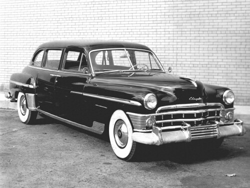 1950 Chrysler Imperial 4 Door Sedan fvr BW (DaimlerChrysler Historical Collection)