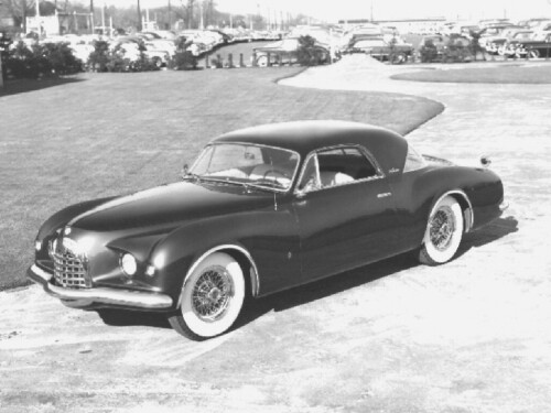 1951 Chrysler K 310 Concept Car fvl BW (DaimlerChrysler Historical Collection)