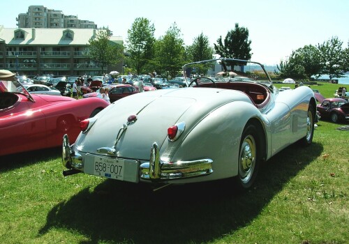 195x Jaguar XK140 right r3q