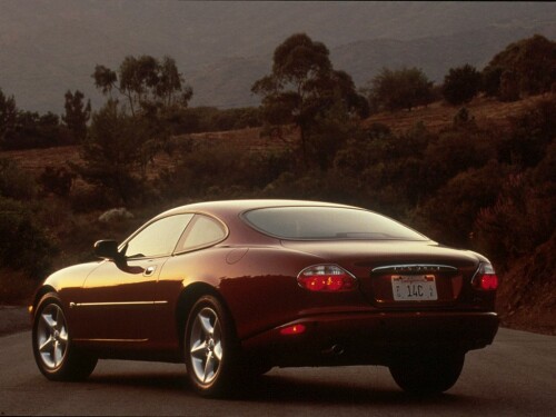 2002 Jaguar XK8 rearview