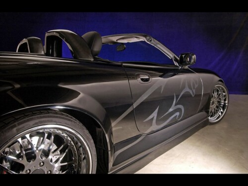 2004 Jaguar XK RS side view