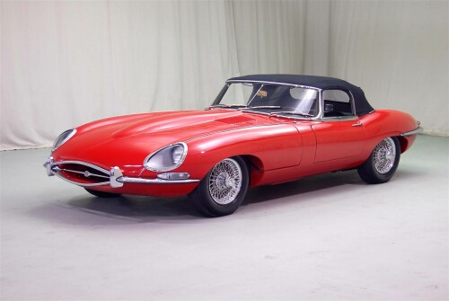 1962 Jaguar XKE Red Black 06