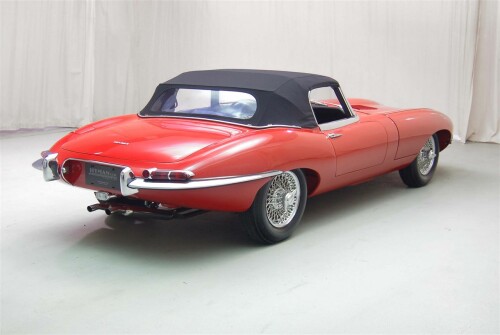 1962 Jaguar XKE Red Black 07