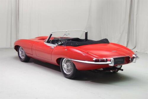 1962 Jaguar XKE Red Black 03