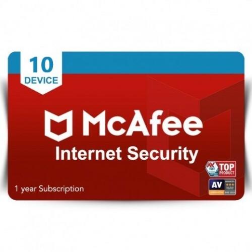 mcafee internet security 10 device