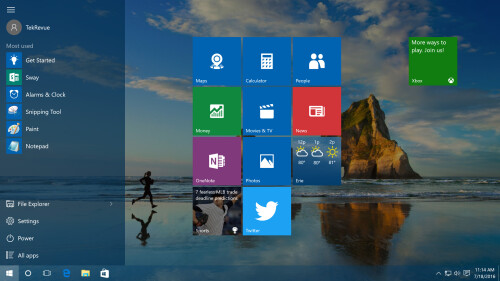 windows 10 full screen start menu