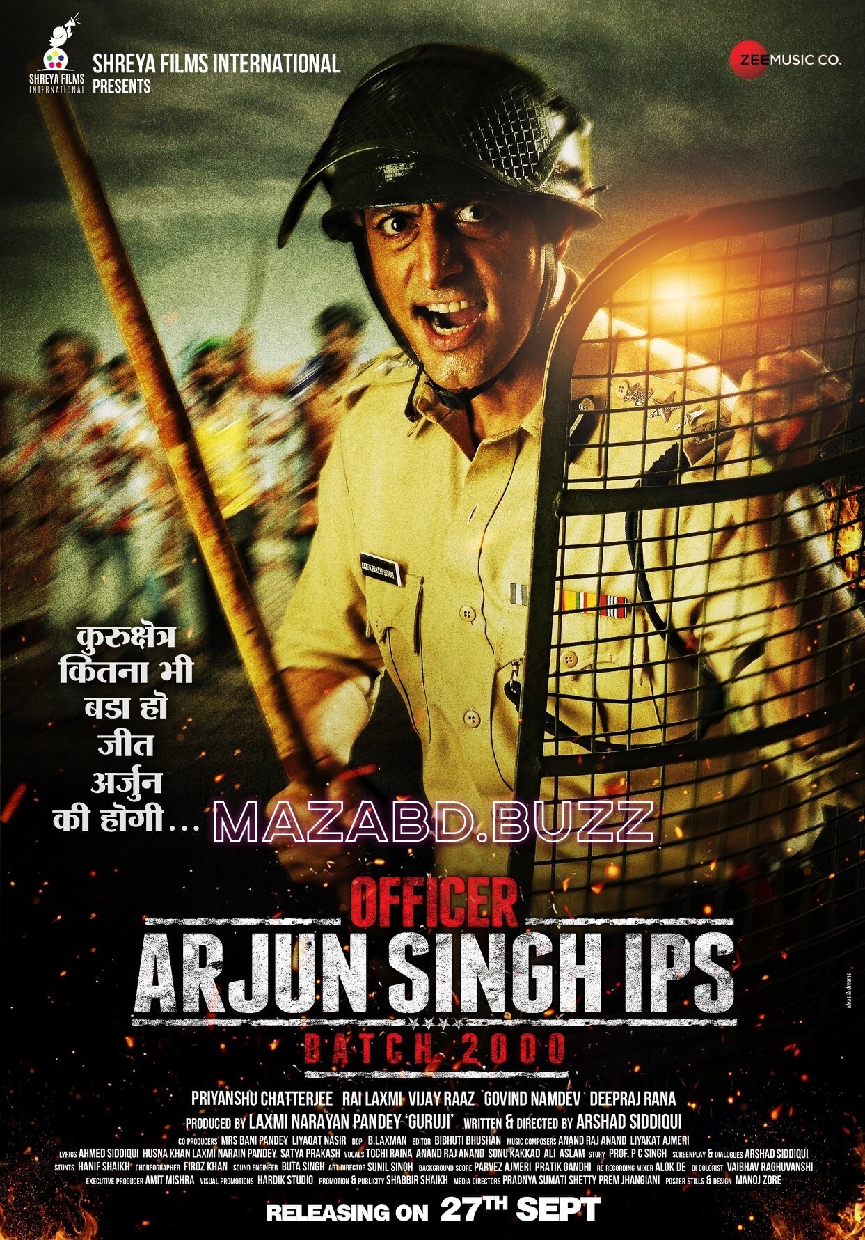 Officer Arjun Singh IPS (2019) Hindi HDRip