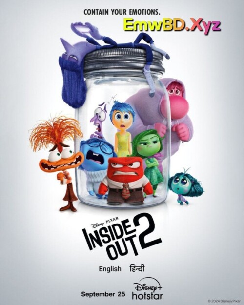 Inside Out 2 2024 Dual Audio Hindi English HS WEB DL H264 AAC 2160p 1080p 720p 480p ES